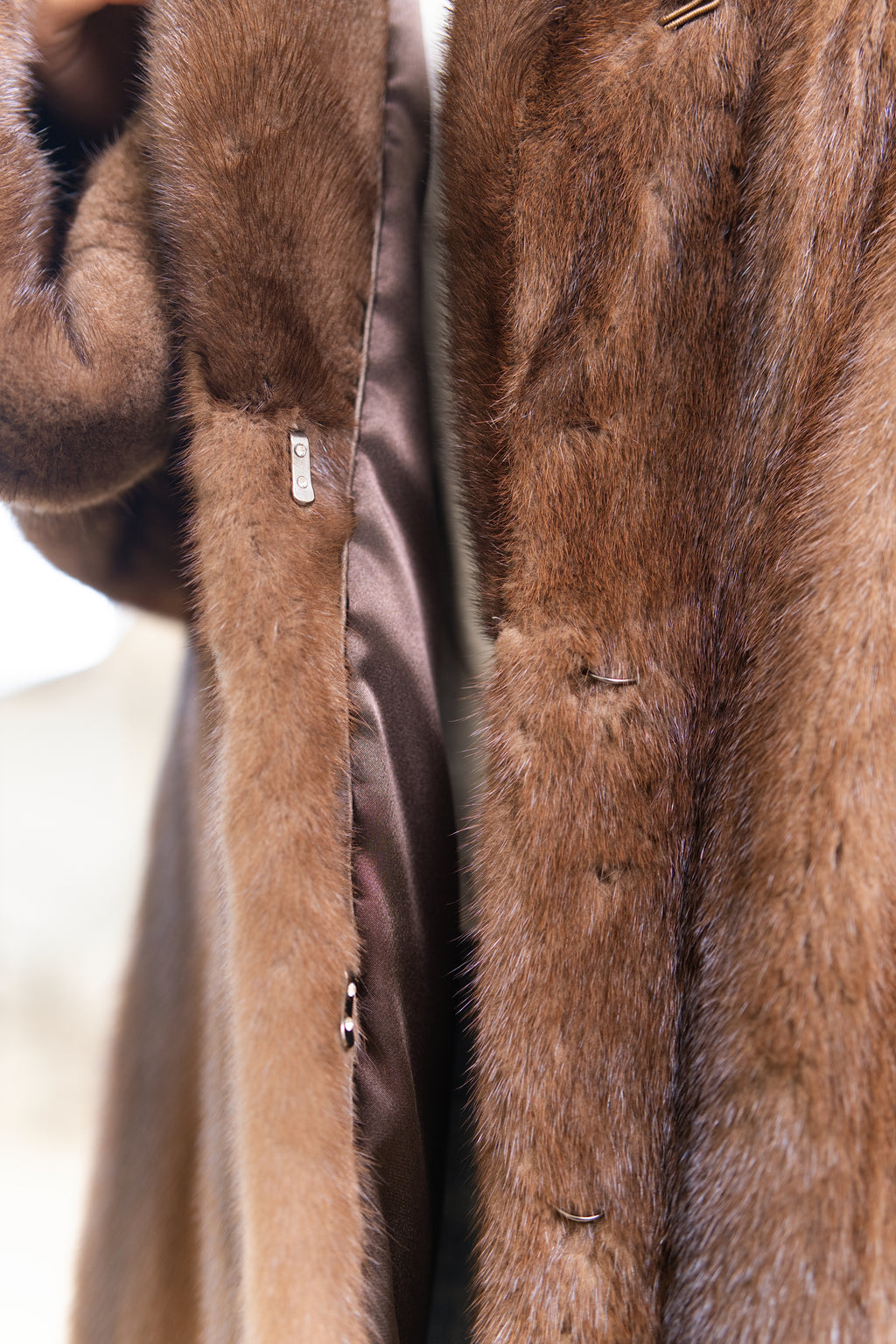 The Refined Mid-Length Mink Coat