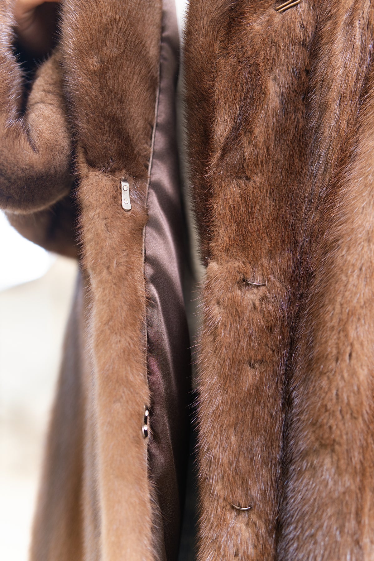 The Refined Mid-Length Mink Coat
