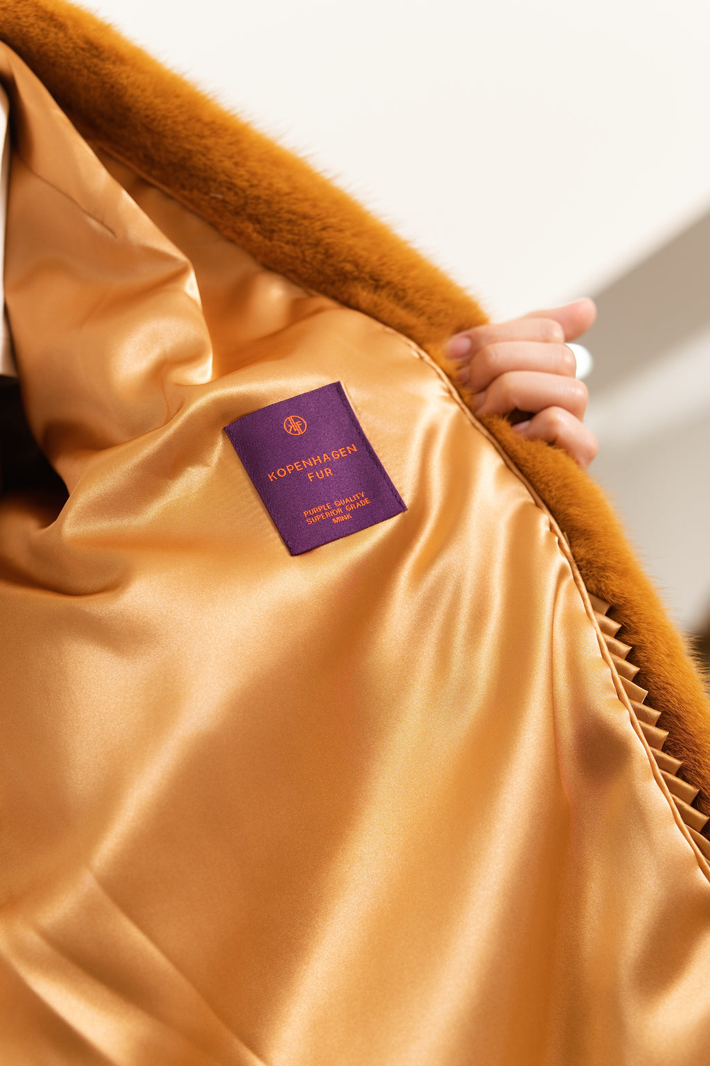 Open Front Mink Coat