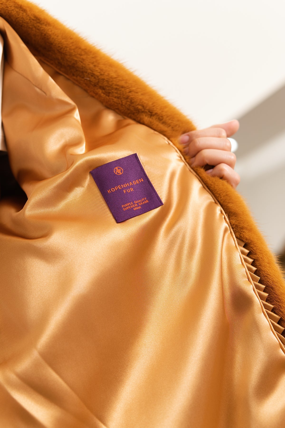 Open Front Mink Coat