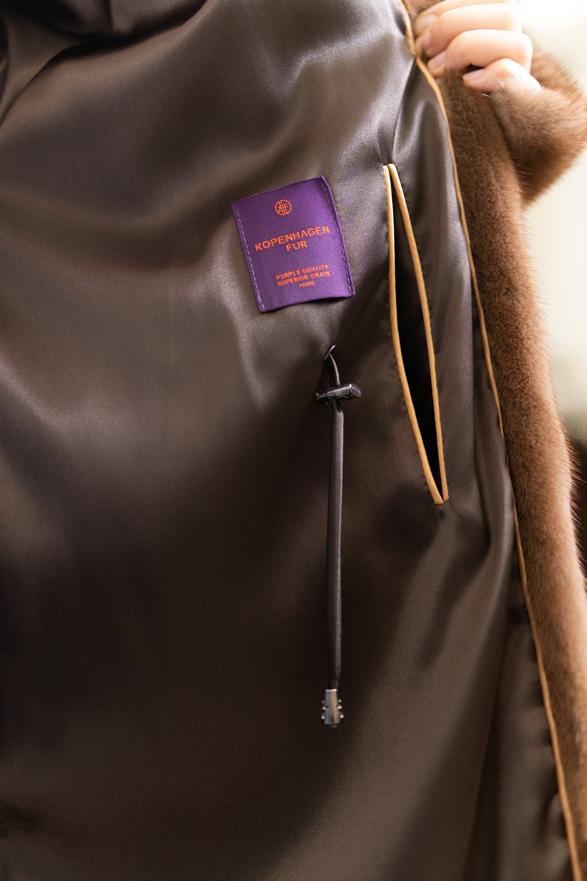 The Luxe Mid-Length Mink Coat