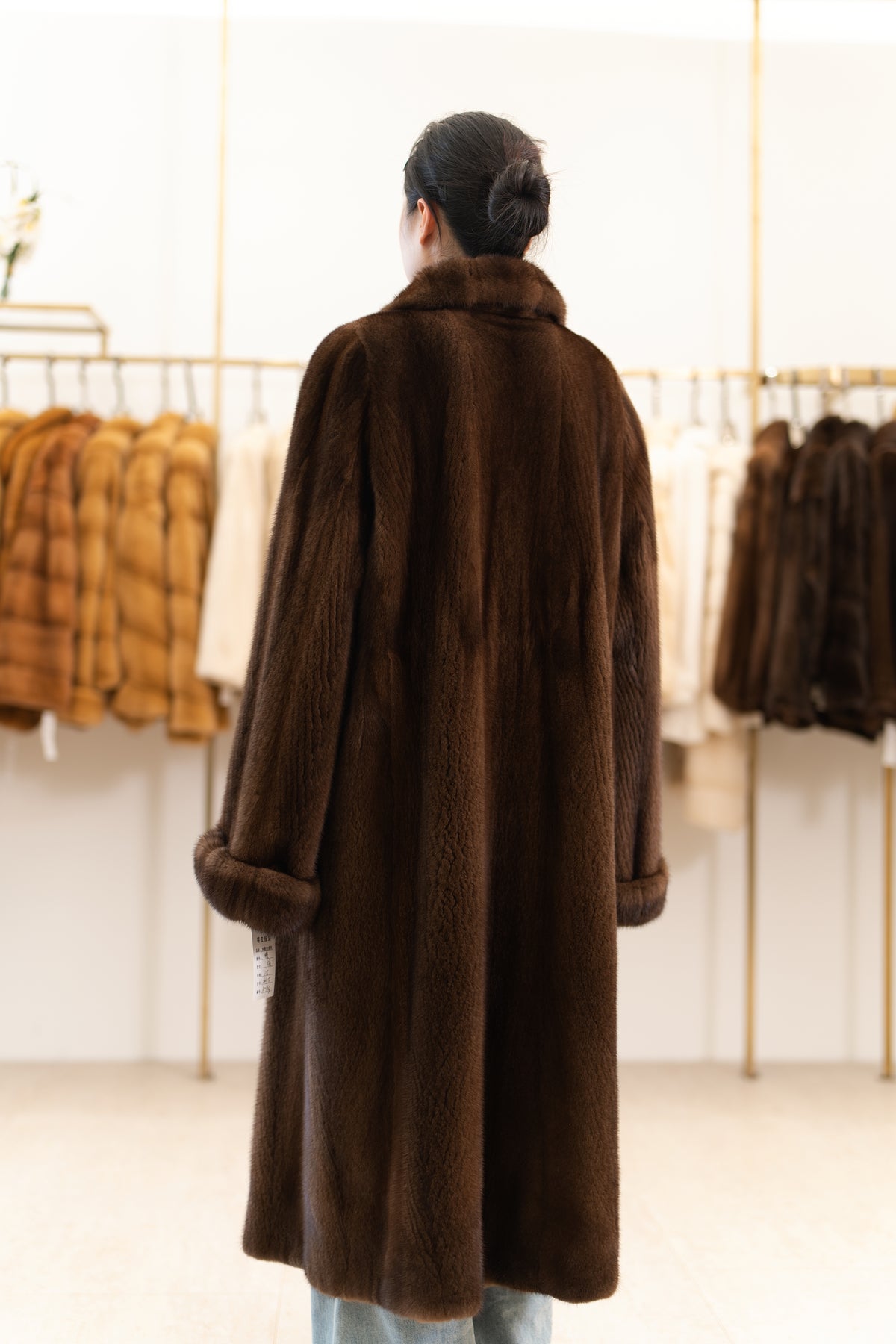 The Longline Mink Coat