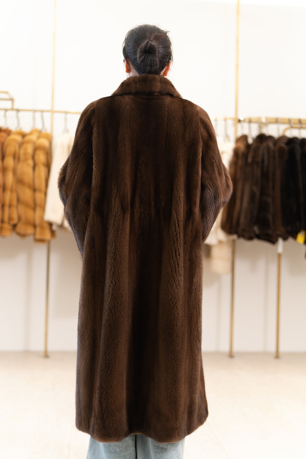 The Longline Mink Coat