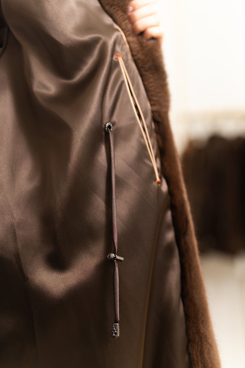 The Longline Mink Coat
