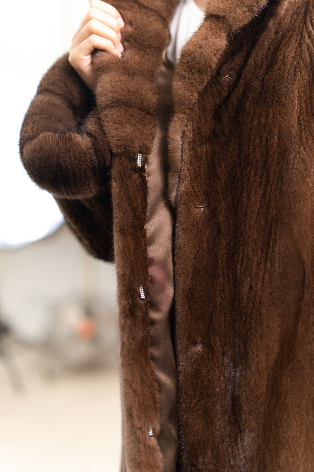 The Longline Mink Coat