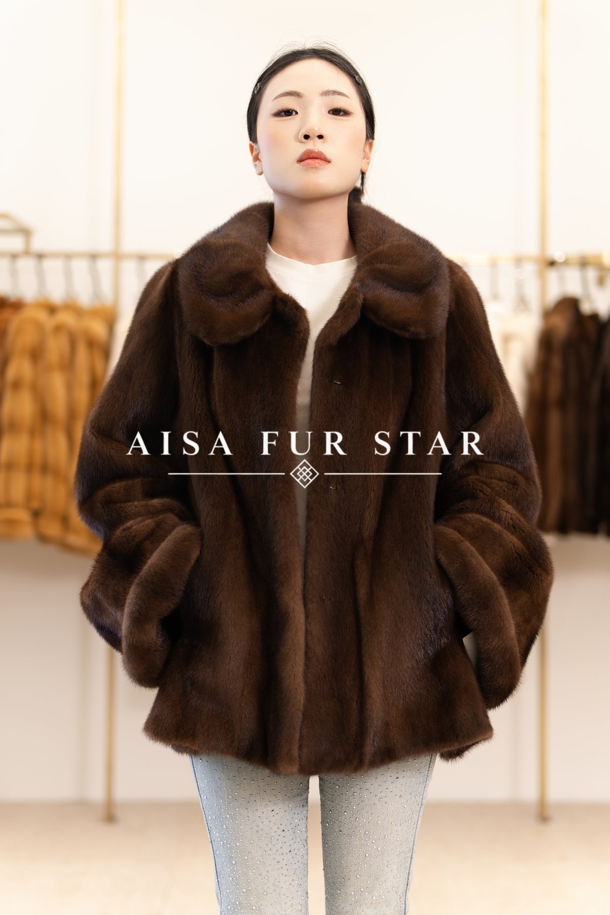 The Volumetric Seamless Mink Coat