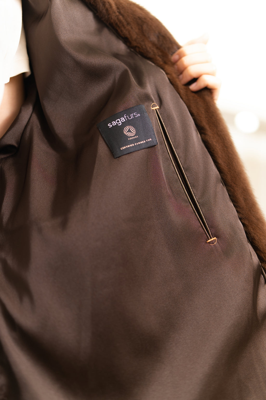 The Volumetric Seamless Mink Coat