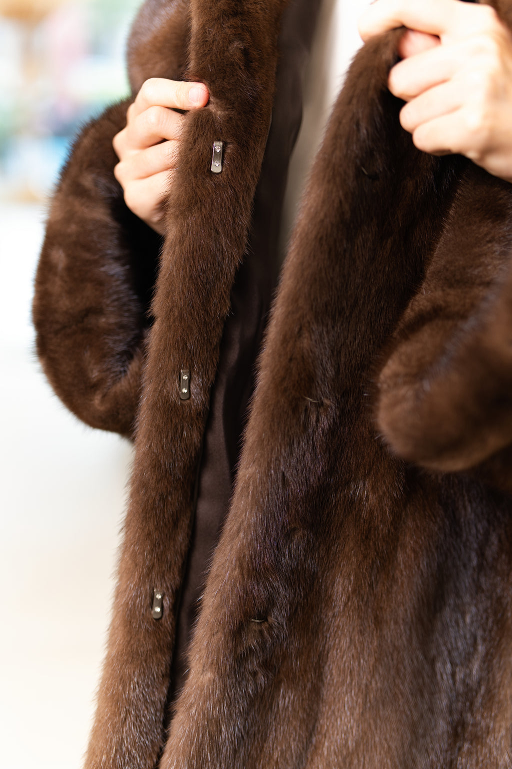 The Volumetric Seamless Mink Coat