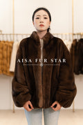 The Relaxed Volumetric Mink Coat