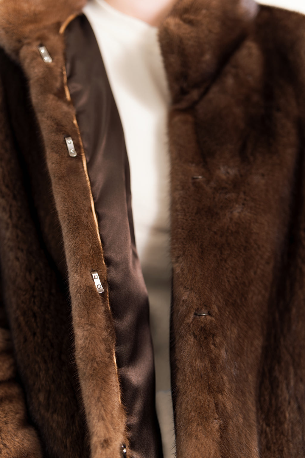 The Relaxed Volumetric Mink Coat