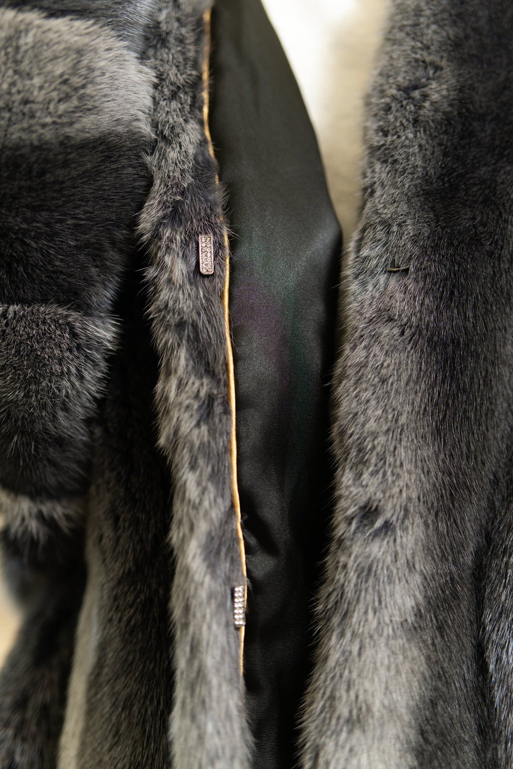 The Two-Tone Short Mink Coat