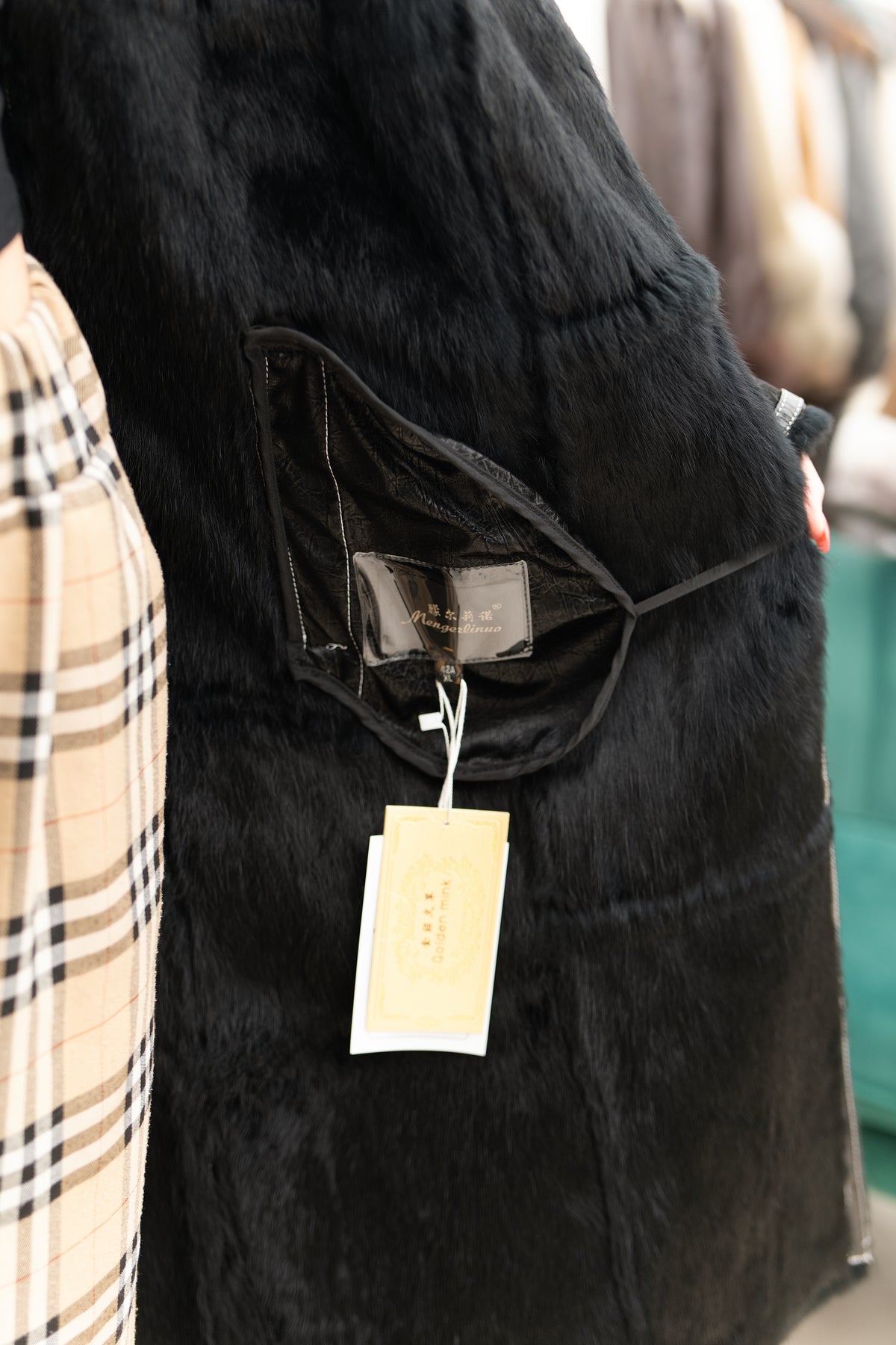 The Belted Longline Mink Coat