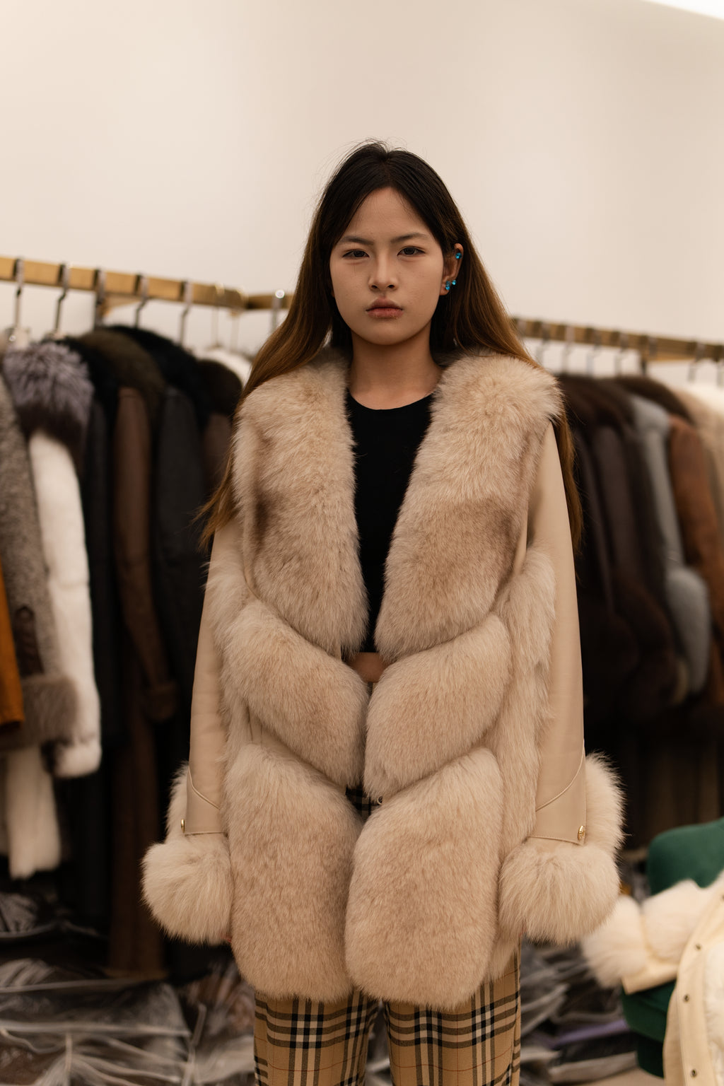 The Panelled Mink Coat