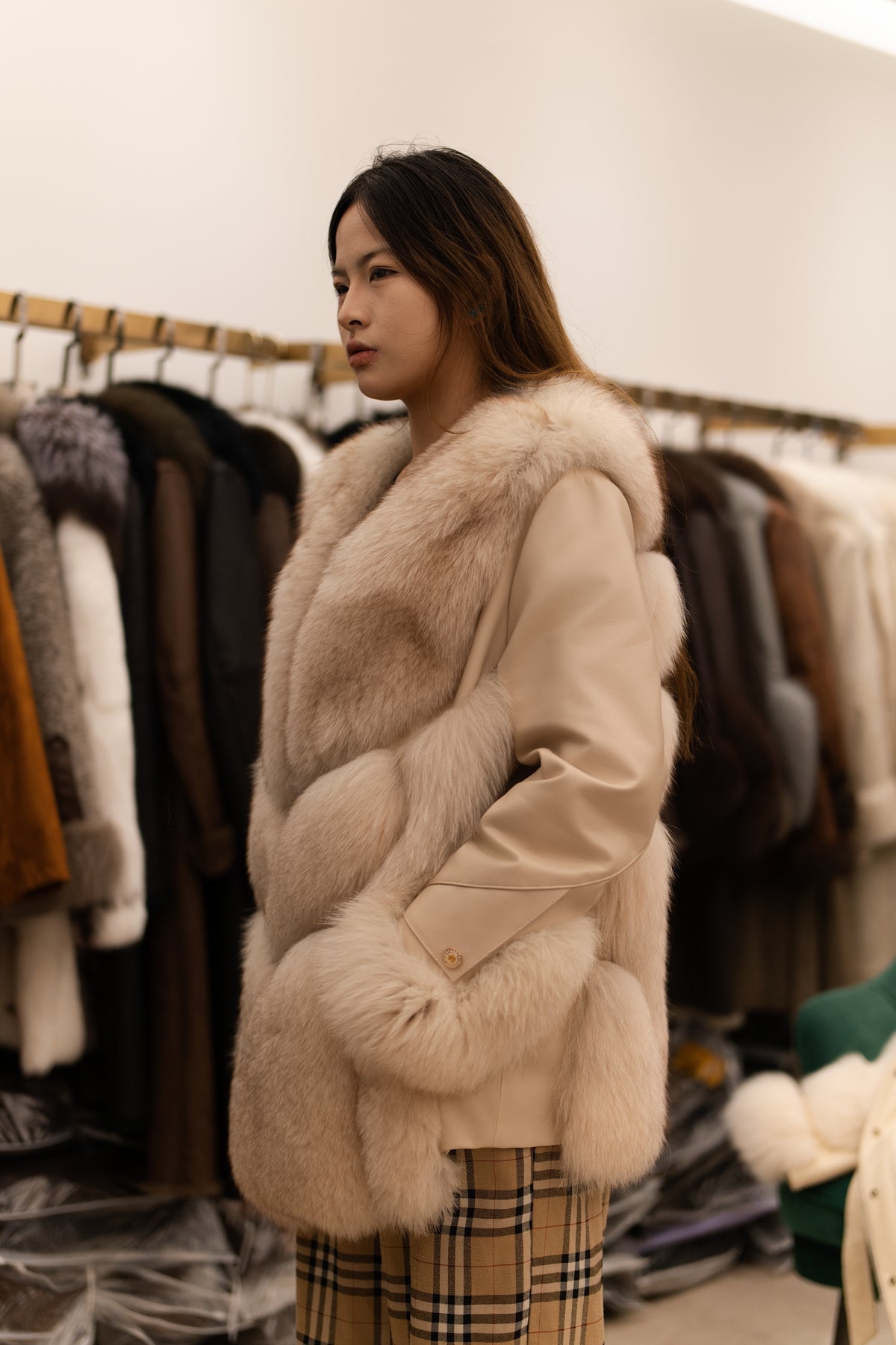 The Panelled Mink Coat