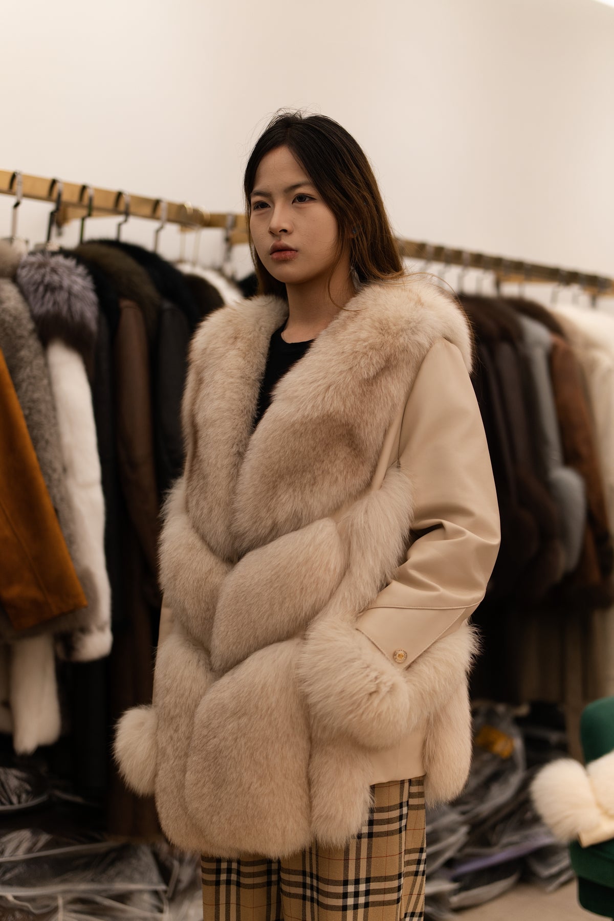 The Panelled Mink Coat
