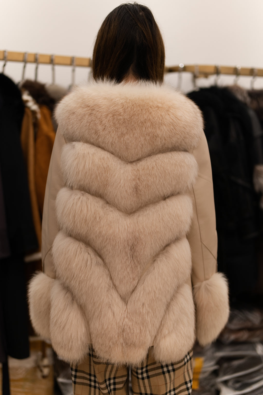 The Panelled Mink Coat