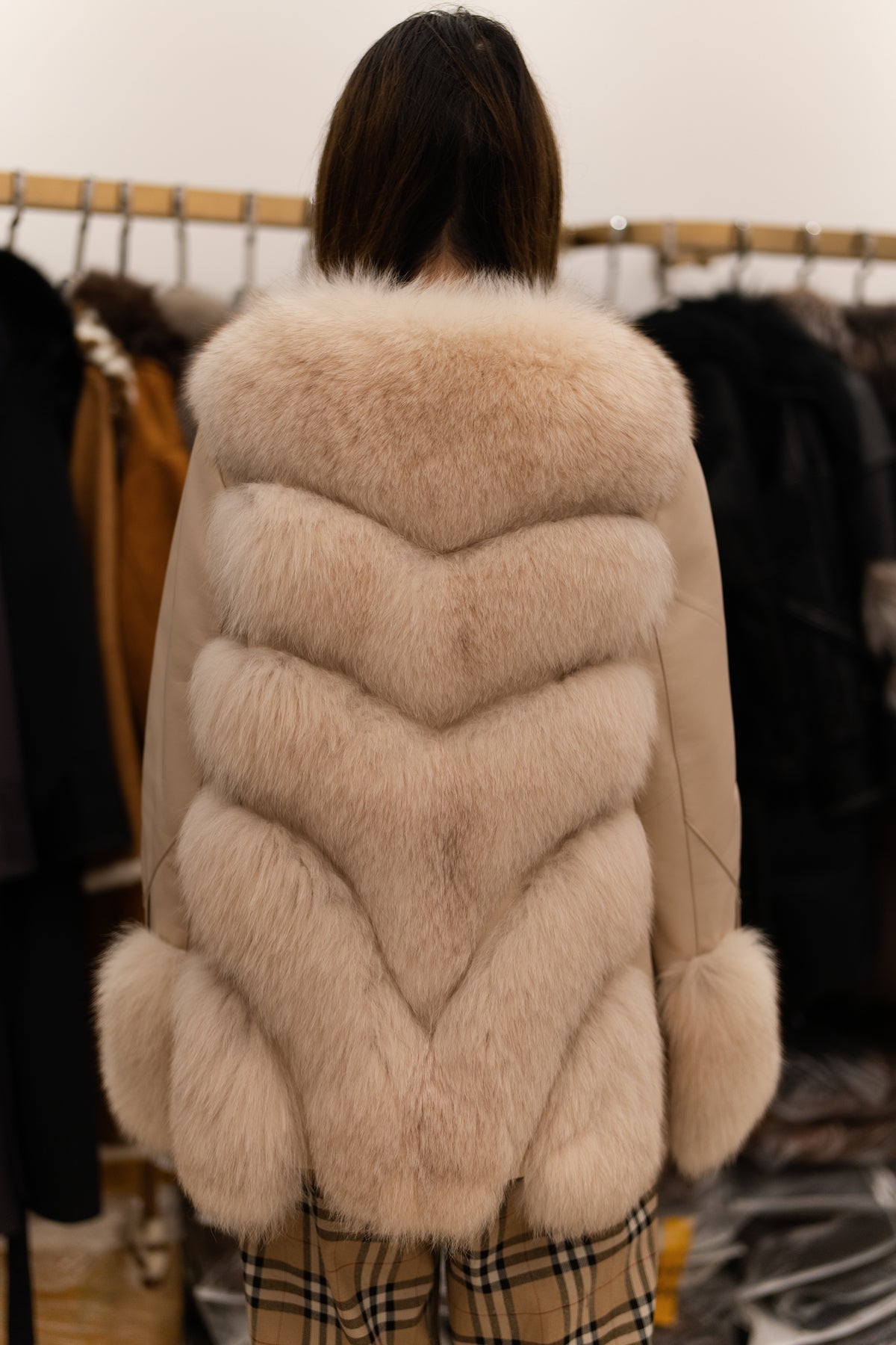 The Panelled Mink Coat