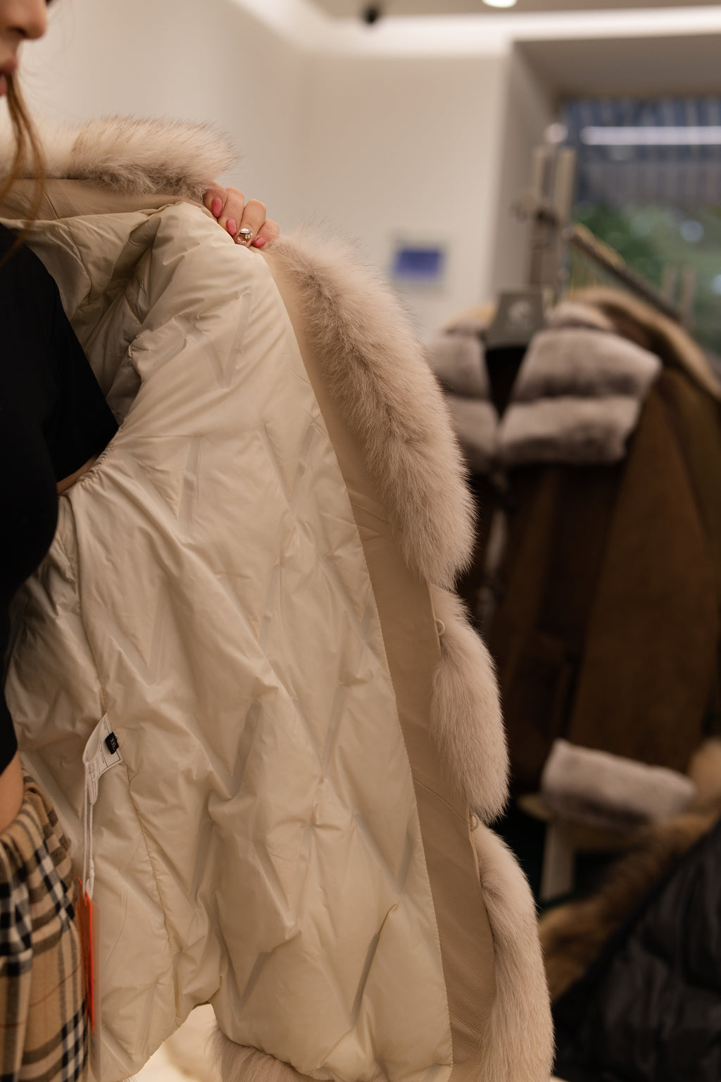 The Panelled Mink Coat