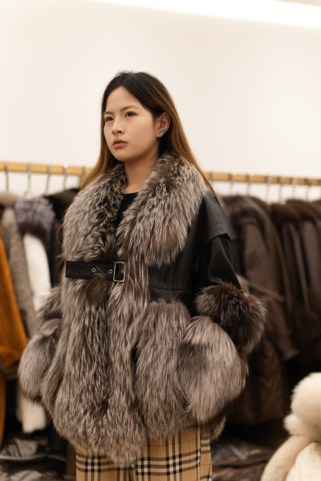 The Fur Collar Mink Coat